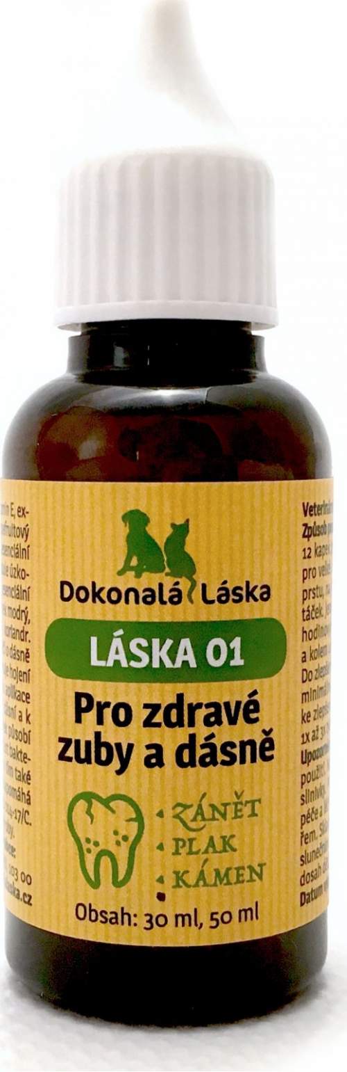 Dokonalá Láska 01 Pro zdravé zuby a dásně balení: 10 ml