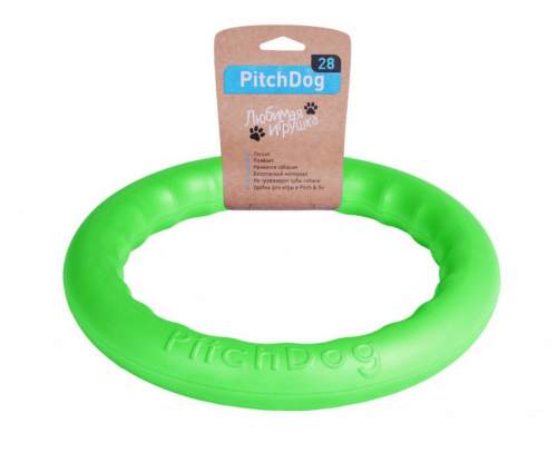 CoLLaR Pitch Dog Kruh pro psa 28 cm zelená