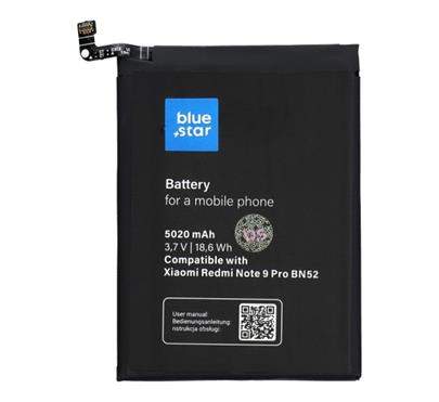 Baterie Blue Star pro Xiaomi Redmi Note 9 Pro (BN52) 5020mAh Li-Ion Premium