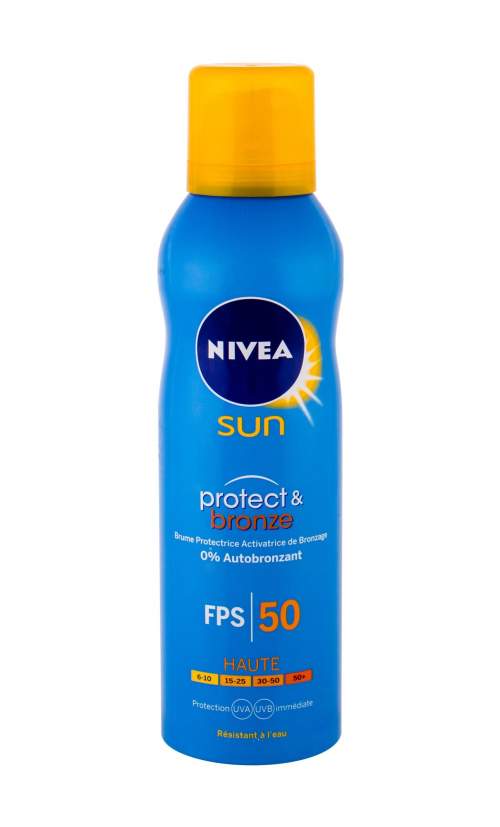 Nivea SUN Protect&Bronze OF20 intenzivní sprej na opalování 200 ml