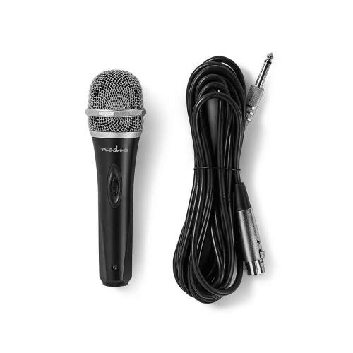 Nedis MPWD50BK mikrofon -72 dB +/- 3 dB, 50 Hz – 15 kHz, kabel 5 m