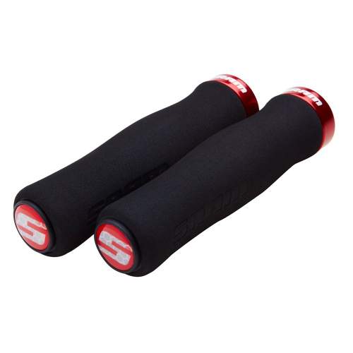 Sram Locking Contour Foam Grips black/red