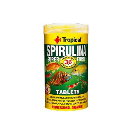 Tropical Super Spirulina Forte Tablets 36% 250ml