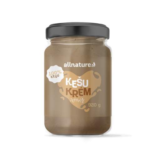 Allnature Kešu krém jemný 920g