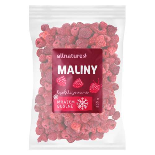 Allnature Maliny sušené mrazem 200 g
