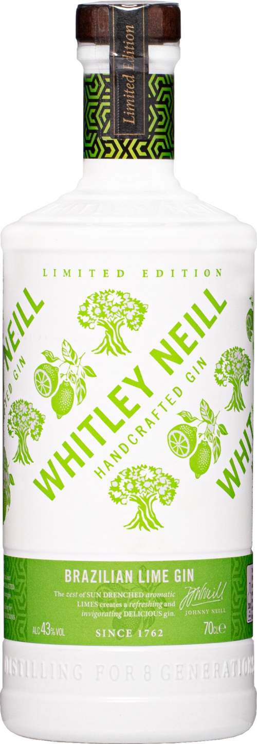 Whitley Neill Brazilian Lime 0,7l 43%