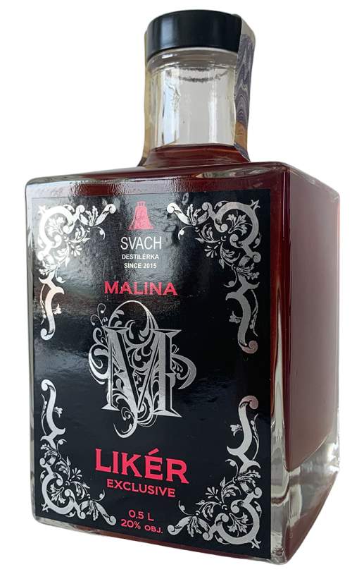 Exclusive Likér Malina 0,5l 20%