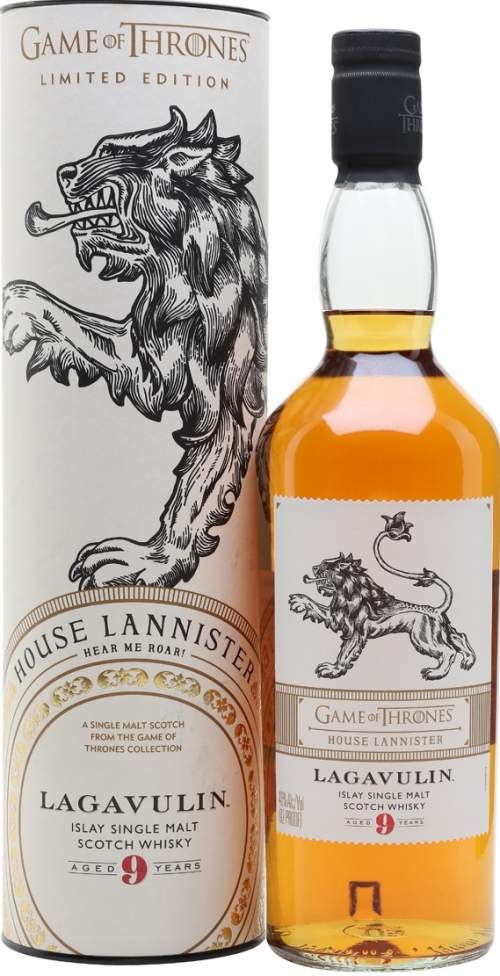 Lagavulin 9yo Game of Thrones House Lannister Limited Edition 46% 0,7l