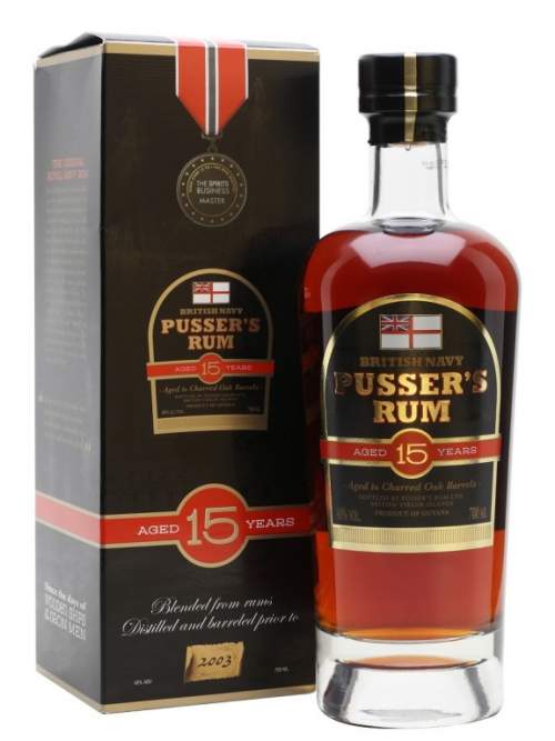 Pusser's 15y 40% 0,7l