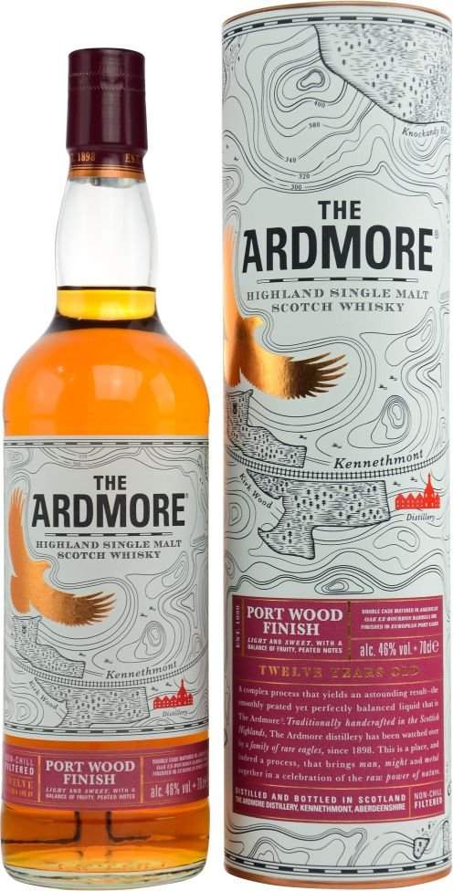 Ardmore Port Wood Finish 12y 0,7l 46%