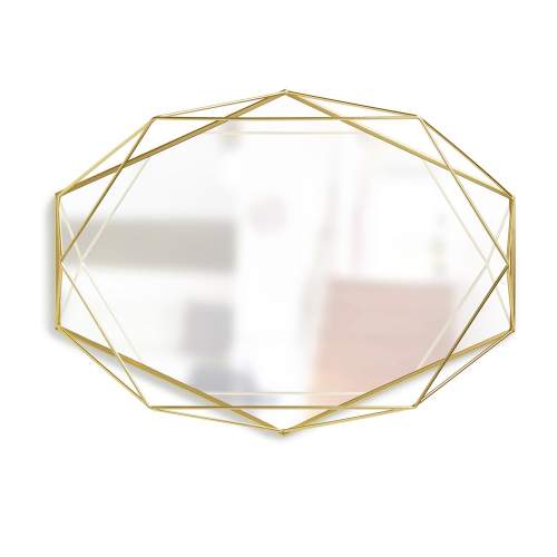 Zrcadlo Umbra PRISMA - zlaté