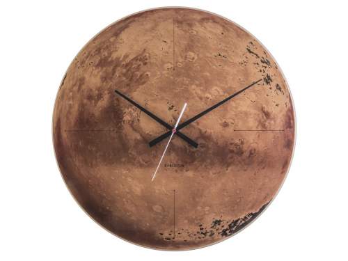 KARLSSON Nástěnné hodiny Mars