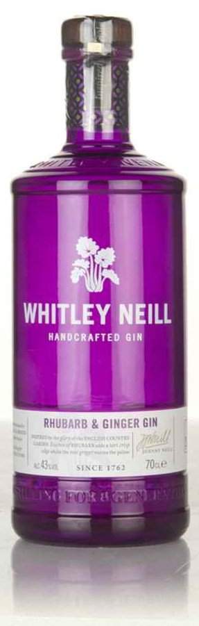 Whitley Neill Rhubarb & Ginger Gin, 43%, 0,7l