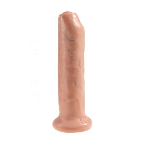Pipedream King Cock Uncut 7" (18 cm) dildo s predkožkou