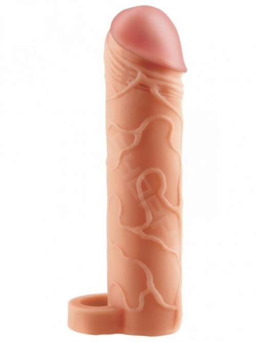 Pipedream Realistický návlek na penis s poutkem na varlata