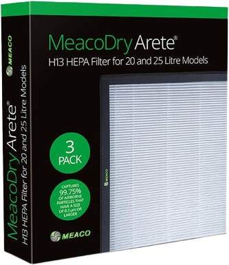 Meaco HEPA H13 filtr pro odvlhčovače Meaco Dry Arete
