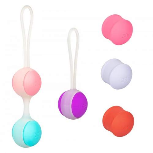 Vaginální činky CalExotics She-Ology Interchangeable Kegel set