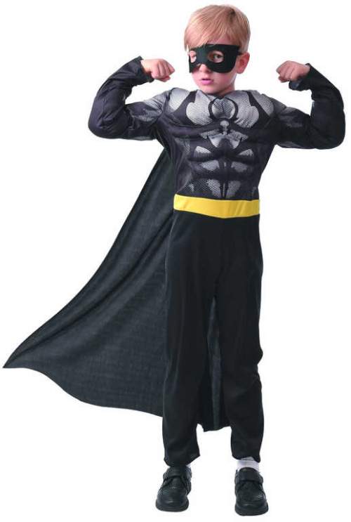 MaDe Šaty na karneval - hrdina Batman 110 - 122