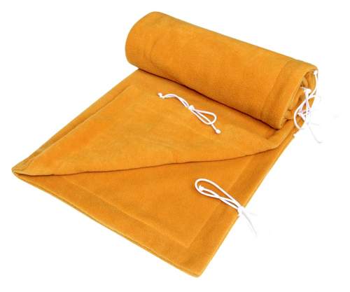 Emitex deka 70x100 fleece hořčicová