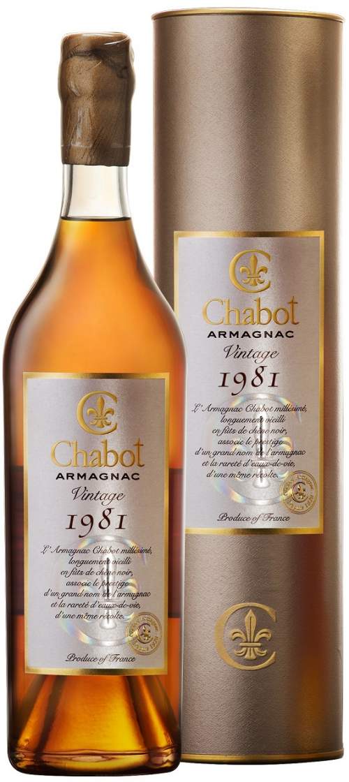 Armagnac Chabot Vintage 1981 40% 0,7l