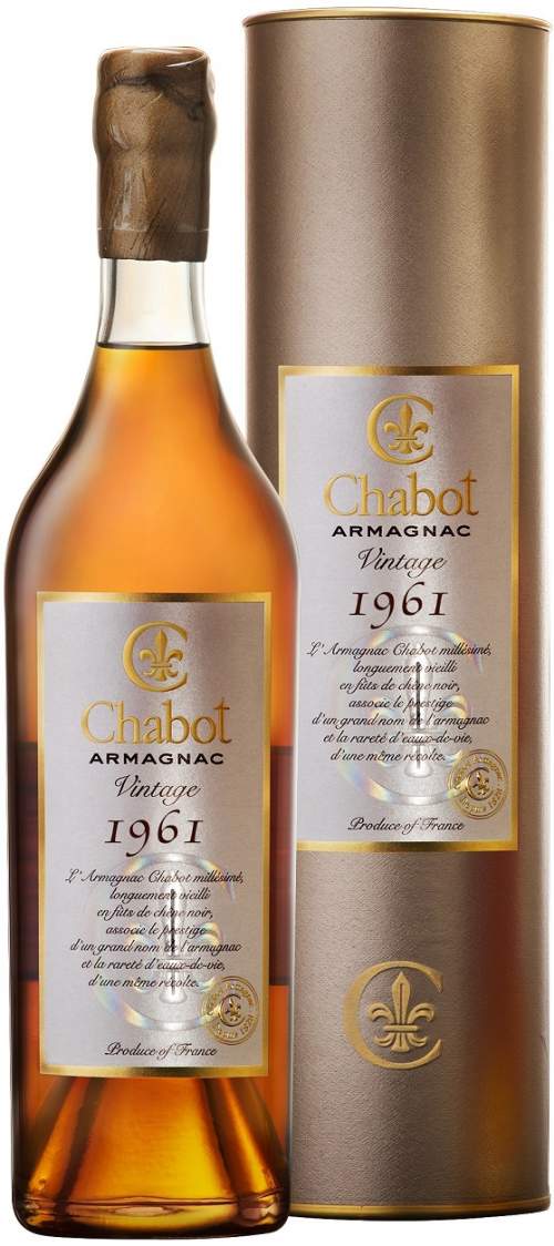 Chabot armagnac Vintage 1961 40% 0,7 l