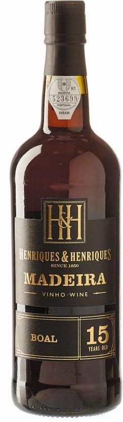 HENRIQUES & HENRIQUES Madeira Bual 15 Y.O., 0,75l