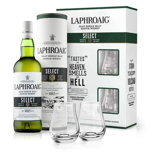 Laphroaig Select + 2 skleničky 40% 0,7l