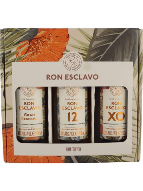 Ron Esclavo Mini Box 3x 200ml