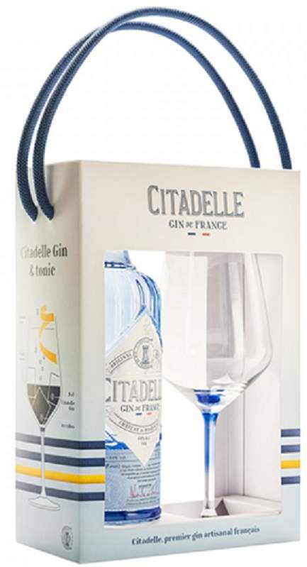 Citadelle + sklenice 44% 0,7l