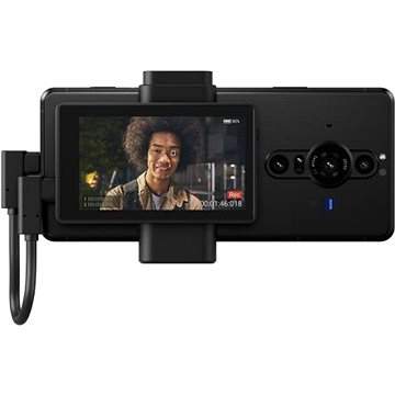 Sony držák na mobilní telefon Vlog External Monitor pro Xperia Pro-I (XQZIV01B.ROW)