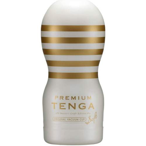 TENGA Premium Gentle - Disposable Masturbator (White)