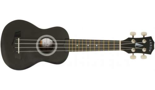 Arrow PB10 S Sopránové ukulele Černá