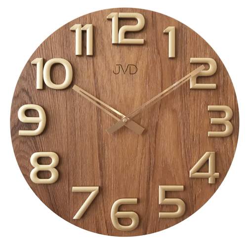 JVD Dřevěné nástěnné hodiny dřevěné JVD  HT97.5