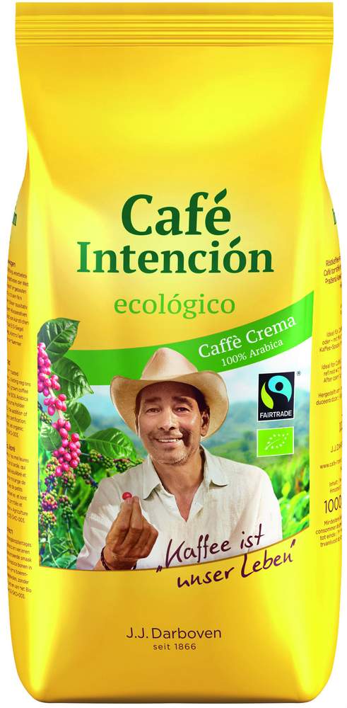 INTENCIÓN Cafe Intencion Ecologico Caffe Crema 1kg