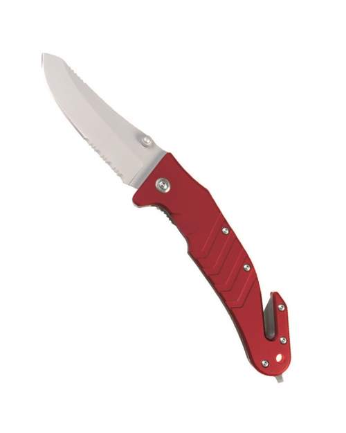 MIL-TEC Nůž zavírací s řezákem červený