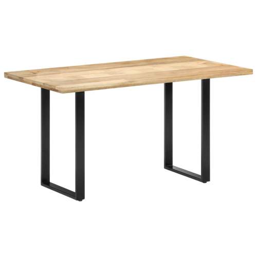 Jídelní stůl 140 x 70 x 76 cm masivní mangovníkové dřevo