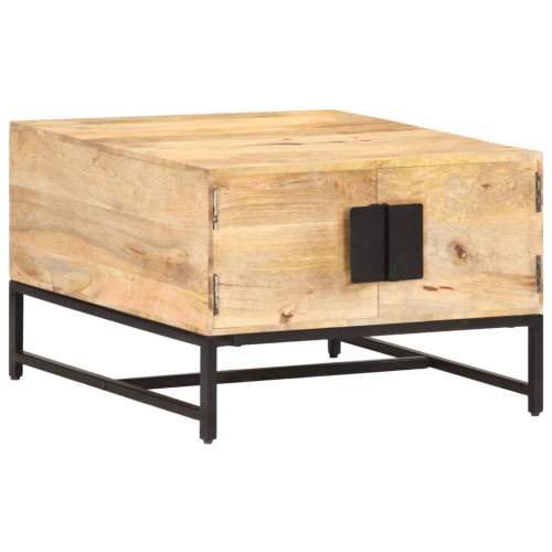 Konferenční stolek 67 x 67 x 45 cm masivní mangovníkové dřevo