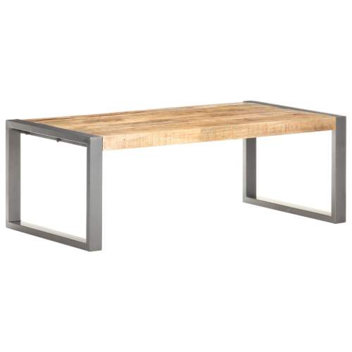 Konferenční stolek 110 x 60 x 40 cm hrubé mangovníkové dřevo
