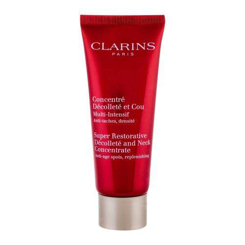 Clarins Super Restorative krém na krk a dekolt na všechny typy pleti 75 ml