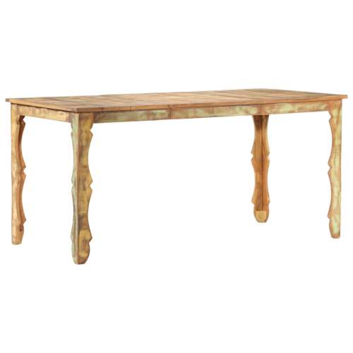 Jídelní stůl 160 x 80 x 76 cm masivní recyklované dřevo