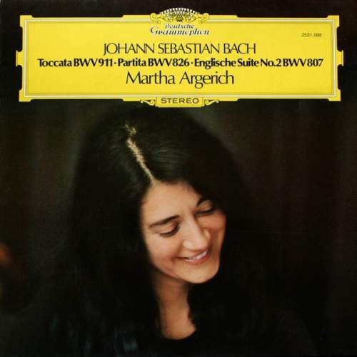 Johann Sebastian Bach: Martha Argerich: Toccata BWV 911 • Partita BWV 826 • English Suite No.2 BWV 807: Vinyl (LP)