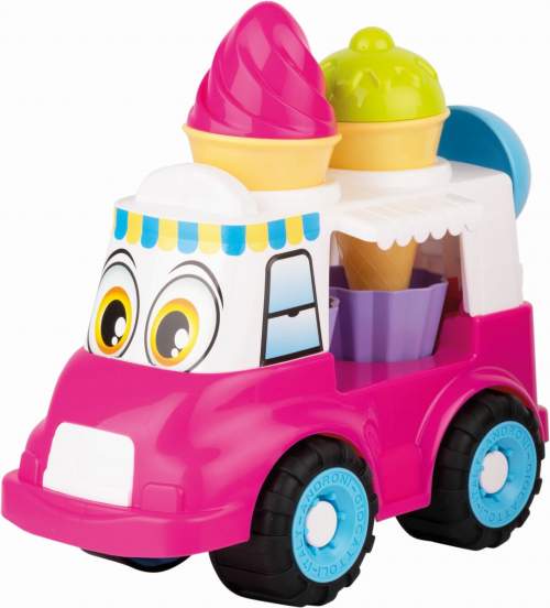 Androni Veselý zmrzlinářský vůz 24 cm růžový