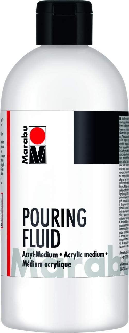 Marabu pouringové médium pro akrylové barvy 500 ml