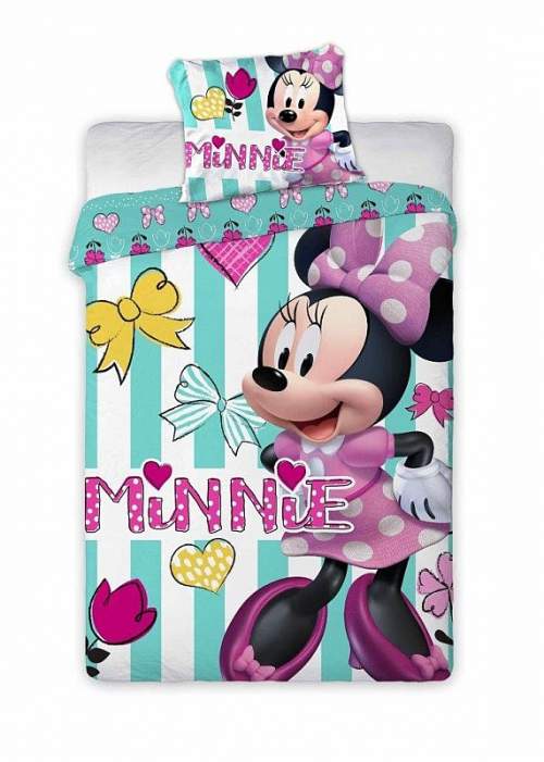 FARO Povlečení do postýlky Minnie 100/135, 40/60