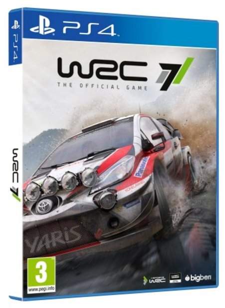 Hra na konzoli WRC 7 - PS4