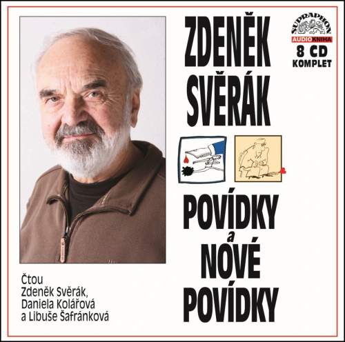 Povídky a Nové povídky Komplet 8 CD - Svěrák Zdeněk
