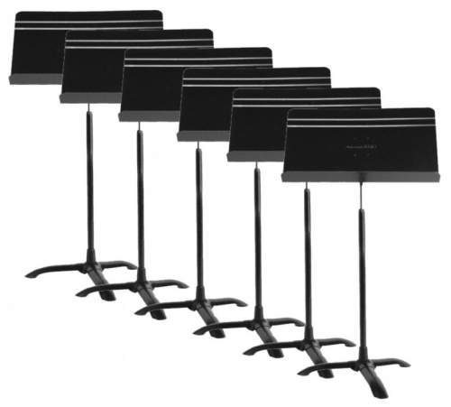 Manhasset 48 Symphony Music Stand Black 6 pieces