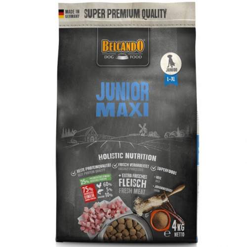 BELCANDO Junior Maxi 4 kg granule pro mladé psy od 4.měsíce věku