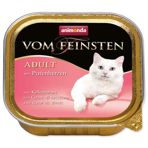 Animonda Vom Feinsten Classic paštika pro kočky krůtí srdíčka 100g
