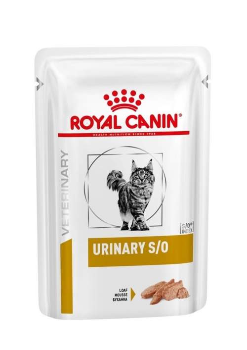 Royal Canin VD Cat kaps. Urinary S/O paštika LOAF 12x85g